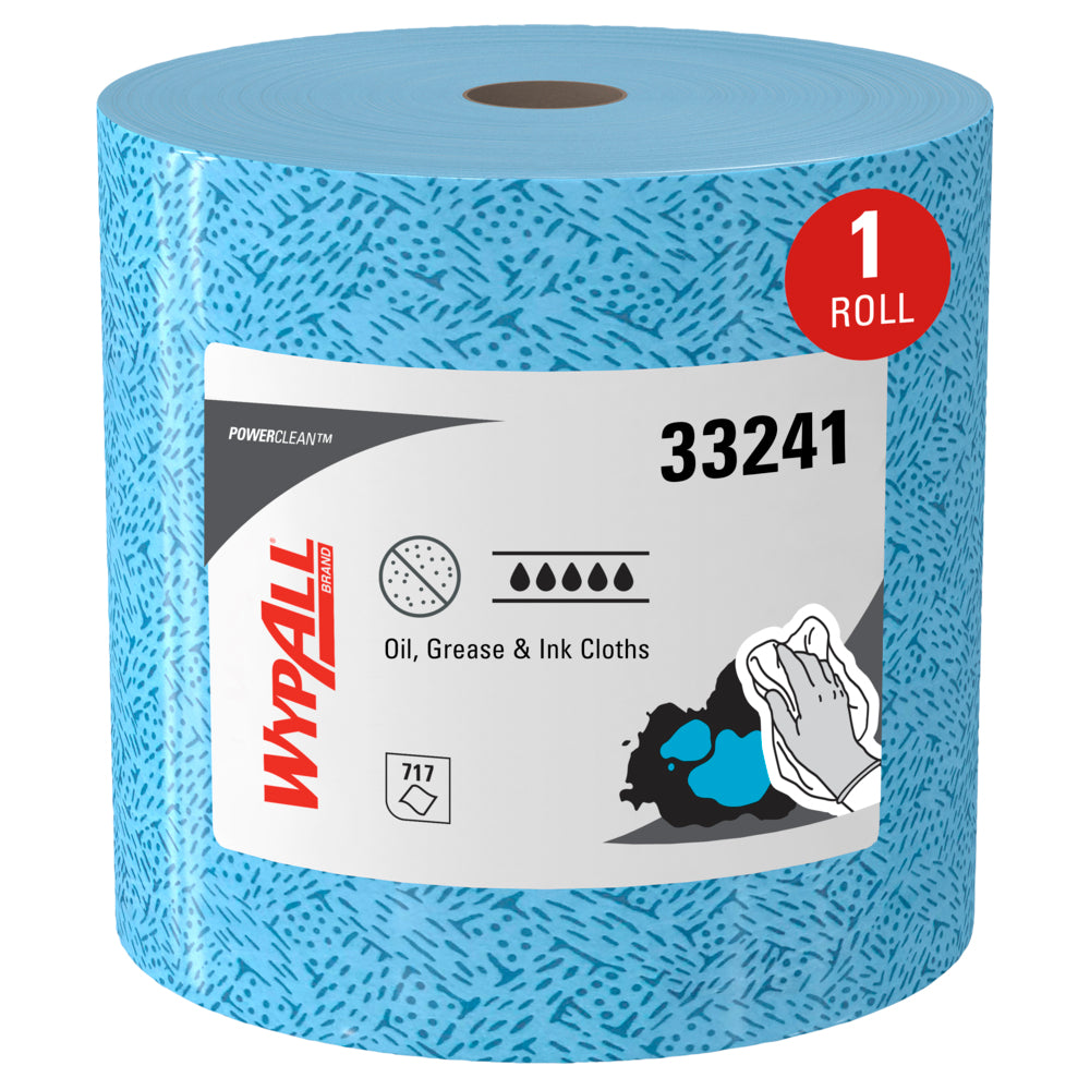 Kimberly Clark WypAll® Oil, Grease & Ink Cloths 33241 | IRIS