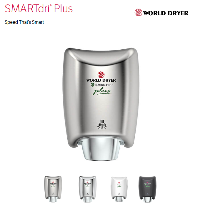 SMARTdri® Plus Hand Dryer | Iris