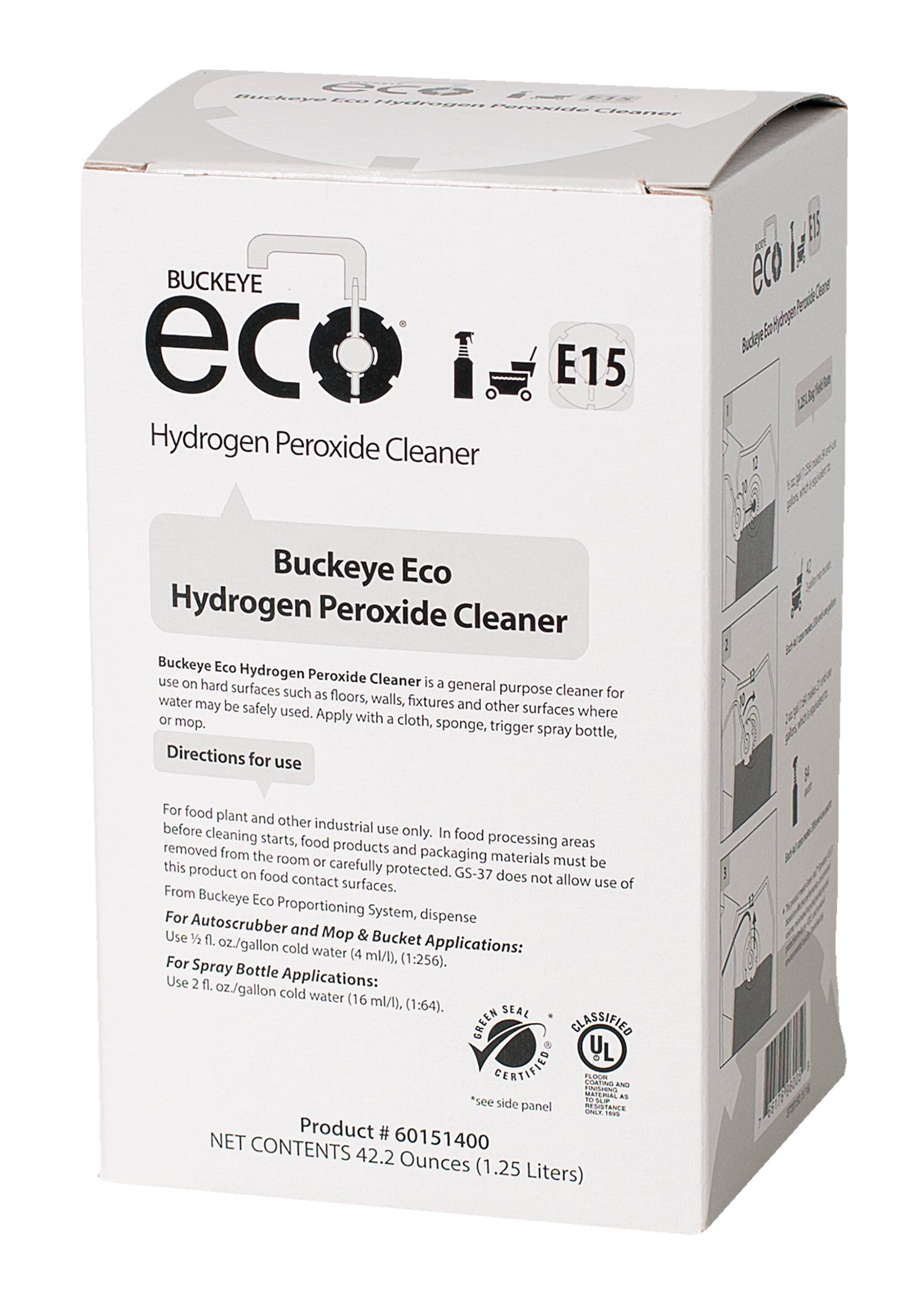 E15 Hydrogen Peroxide Cleaner 4x1.25ml | IRIS