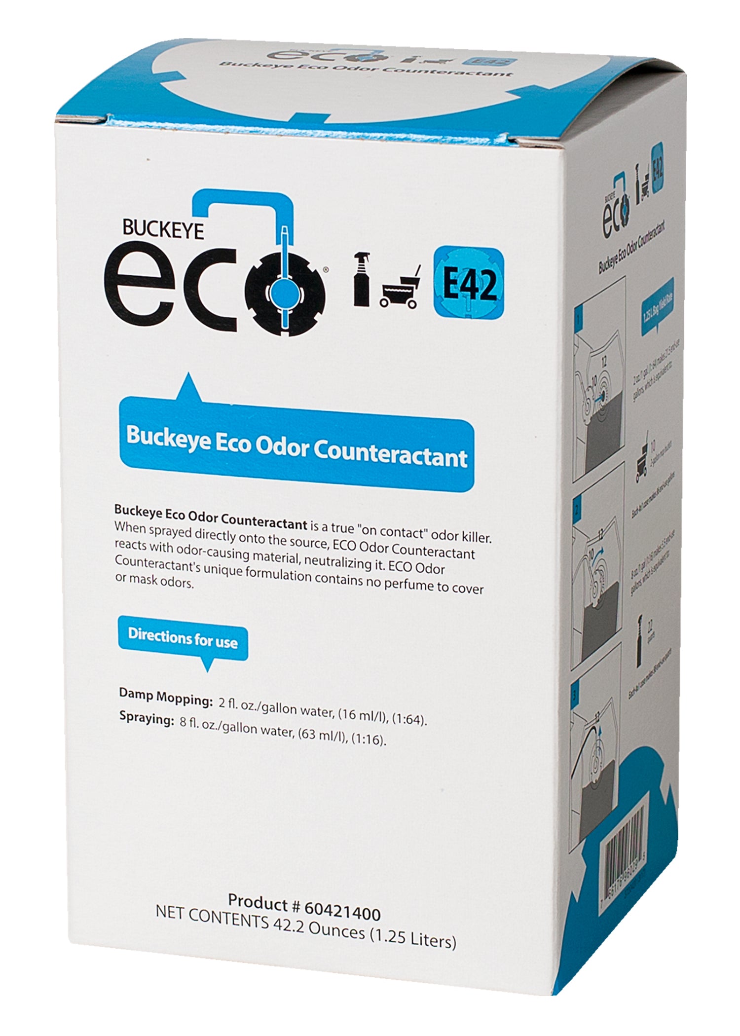 E42 Eco Odor Counteractant 4x1.25ml | IRIS
