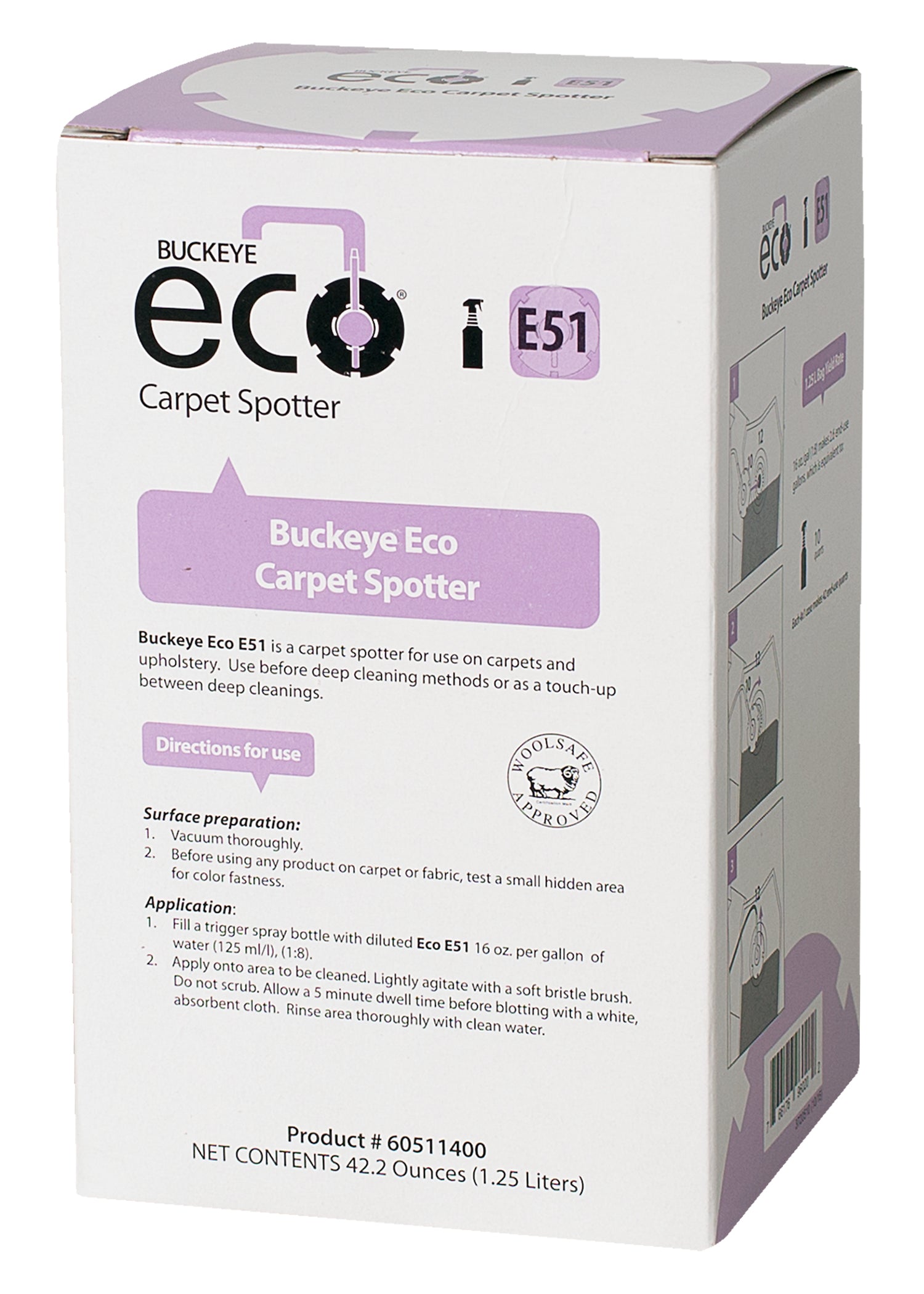 E51 Buckeye Eco® Carpet Spotter 4x1.25ml | IRIS