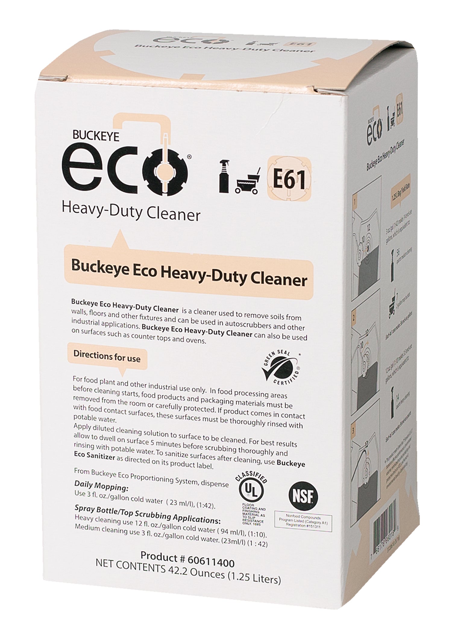 E61 Heavy-Duty Cleaner 4x1.25ml | IRIS